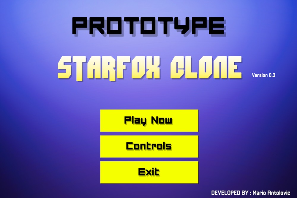 StarFox Clone screenshot 1